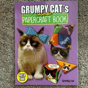 Grumpy Cat papercraft book